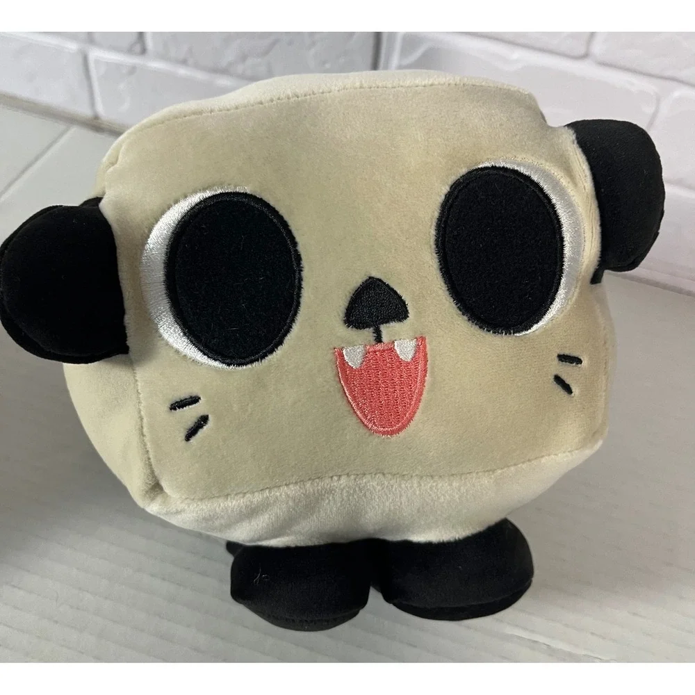 BIG Games Pet Simulator X Plush Kids OS Multicolor White Tiger and Panda Bundle
